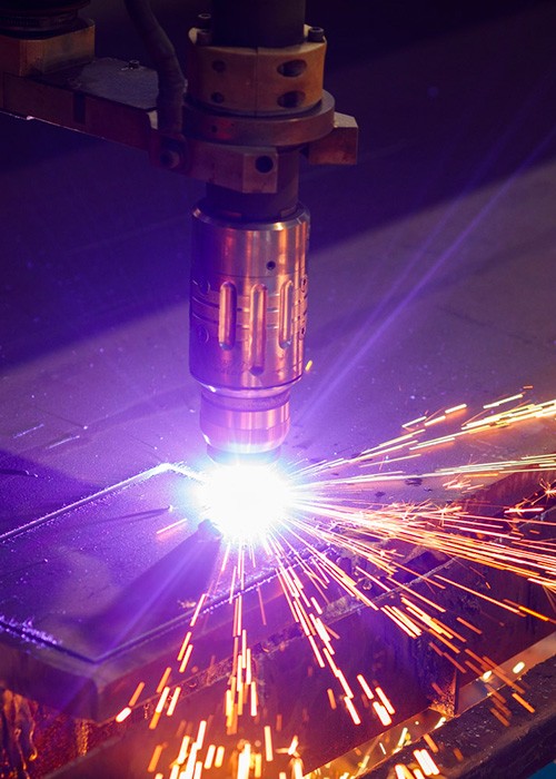 Plasma cutting